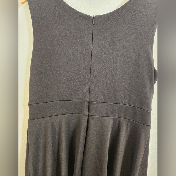 Grace Karin Women Dress‎ Sleeveless Surplice Black Basic XL Extra Large NWT - Picture 7 of 8
